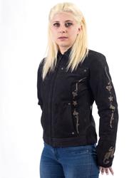 BELO CRAWFORD Damenlederjacke schwarz nubuk 38 BELO CRAWFORD Damenlederjacke schwarz nubuk 38