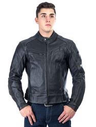 BELO CRUISE Lederjacke schwarz-braun antik XXL BELO CRUISE Lederjacke schwarz-braun antik XXL