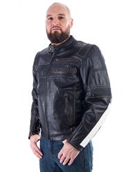 BELO SIENA Lederjacke schwarz antik 4XL BELO SIENA Lederjacke schwarz antik 4XL