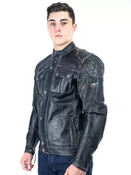 BELO CHELSEA Lederjacke schw. antik XS BELO CHELSEA Lederjacke schw. antik XS