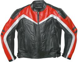 BELO SPRINTER Damenlederjacke schwarz/rot 40 BELO SPRINTER Damenlederjacke schwarz/rot 40