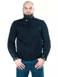 BELO ASSAULT Tex/Leder Jacke schw./braun L BELO ASSAULT Tex/Leder Jacke schw./braun L