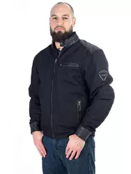 BELO FLINT Tex/Leder Jacke schw. vintage 3XL BELO FLINT Tex/Leder Jacke schw. vintage 3XL