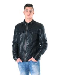 BELO FRANCO Lederjacke schwarz 52 BELO FRANCO Lederjacke schwarz 52