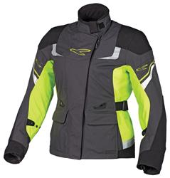 MACNA COSMIC Damenjacke grau/fluogelb/schwarz L MACNA COSMIC Damenjacke grau/fluogelb/schwarz L