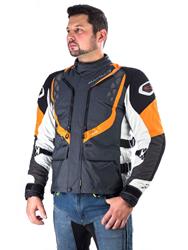 MACNA JURA Texjacke grau/orange L MACNA JURA Texjacke grau/orange L