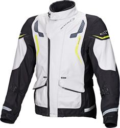 MACNA IMPACT Textiljacke hellgrau/schw. XL
