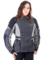 MACNA NOVA Night Eye Damen Textiljacke grau M MACNA NOVA Night Eye Damen Textiljacke grau M