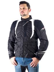 MACNA ESCAPE Textiljacke schwarz/weiss M MACNA ESCAPE Textiljacke schwarz/weiss M