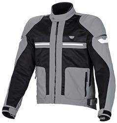 MACNA RUSH Mesh Herren Texjacke grau/schwarz XL MACNA RUSH Mesh Herren Texjacke grau/schwarz XL