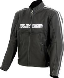 ARLEN NESS LJ-8364-AN Lederjacke schwarz/grau/weiss 58