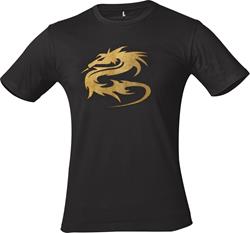 MADIF T-8163-MD T-Shirt schwarz/gold S MADIF T-8163-MD T-Shirt schwarz/gold S