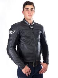 BERIK LJ-9667A-BK Lederjacke schwarz 54