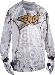 SHOT FLEXOR HIRO Jersey weiss/gold M SHOT FLEXOR HIRO Jersey weiss/gold M