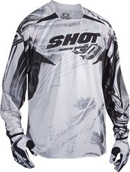 SHOT CONTACT MAORI Jersey weiss XL SHOT CONTACT MAORI Jersey weiss XL