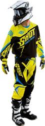 SHOT FLEXOR EDGE Jersey gelb/blau XL SHOT FLEXOR EDGE Jersey gelb/blau XL