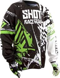 SHOT CONTACT BLOCK Jersey grün XL SHOT CONTACT BLOCK Jersey grün XL