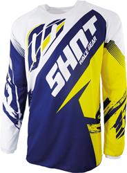SHOT CONTACT FAST Jersey blau/gelb/weiss M SHOT CONTACT FAST Jersey blau/gelb/weiss M