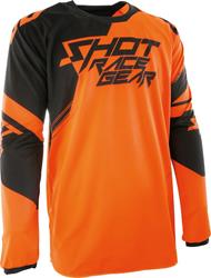 SHOT CONTACT CLAW NEON Jersey neon orange/schwarz L
