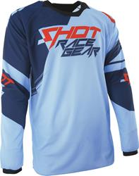 SHOT CONTACT CLAW Jersey blau/rot M SHOT CONTACT CLAW Jersey blau/rot M