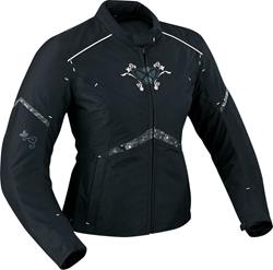 IXON DIVA STAR Damenjacke schwarz/weiss S IXON DIVA STAR Damenjacke schwarz/weiss S