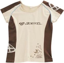IXON SUNLINE LADY T-Shirt creme/braun/h.blau L IXON SUNLINE LADY T-Shirt creme/braun/h.blau L