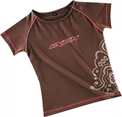 IXON MARRON LADY T-Shirt braun/pink M IXON MARRON LADY T-Shirt braun/pink M
