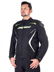 IXON OXYGEN HP Herren Textiljacke schw./weiss/grün XL IXON OXYGEN HP Herren Textiljacke schw./weiss/grün XL