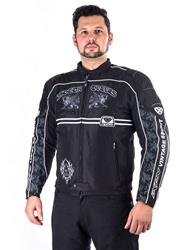 IXON PSYCHIC Textiljacke schwarz/weiss/grau S IXON PSYCHIC Textiljacke schwarz/weiss/grau S