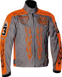 SPIDER HOT ONE Tex-Jacke grau/orange M SPIDER HOT ONE Tex-Jacke grau/orange M