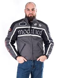 SPIDER MODIFIED Tex-Jacke grau/schwarz M SPIDER MODIFIED Tex-Jacke grau/schwarz M