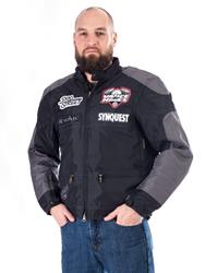 SPIDER GAMBLER Tex-Jacke schwarz/grau M SPIDER GAMBLER Tex-Jacke schwarz/grau M