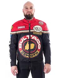 SPIDER BULTACO Tex-Jacke schwarz/rot 3XL SPIDER BULTACO Tex-Jacke schwarz/rot 3XL