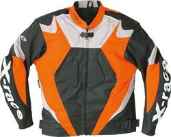 SPIDER X-RACE Jacke schwarz/orange L SPIDER X-RACE Jacke schwarz/orange L