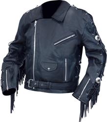 SPIDER RODEO Lederjacke schwarz 52 SPIDER RODEO Lederjacke schwarz 52