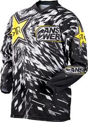 ANSWER ROCKSTAR Jersey schwarz/weiss/gelb L ANSWER ROCKSTAR Jersey schwarz/weiss/gelb L