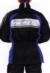 DIFI SEISMO Regenjacke schwarz/blau XS DIFI SEISMO Regenjacke schwarz/blau XS