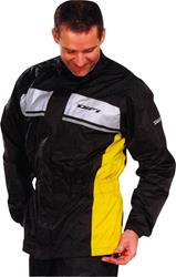 DIFI SEISMO Regenjacke schwarz/gelb XS DIFI SEISMO Regenjacke schwarz/gelb XS