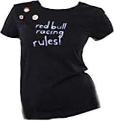 RED BULL Racing RULES LADY T-Shirt blau M RED BULL Racing RULES LADY T-Shirt blau M