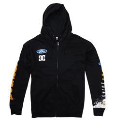 DC KEN BLOCK Cracked Zipp-Hoody schwarz M DC KEN BLOCK Cracked Zipp-Hoody schwarz M