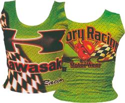 MM TOP Girl grün KAWASAKI uni