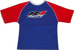 MM RACING R1 T-Shirt blau/rot XL MM RACING R1 T-Shirt blau/rot XL