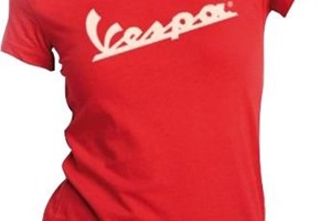 VESPA DAMEN T-Shirt rot M