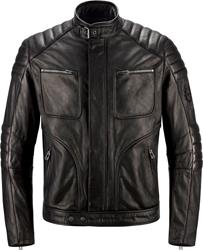 BELSTAFF RALEIGH Lederjacke schwarz waxed XL BELSTAFF RALEIGH Lederjacke schwarz waxed XL