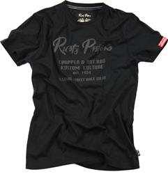 RUSTY PISTONS HURON T-Shirt schwarz L