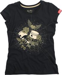 RUSTY PISTONS RUTH Damen T-Shirt braun S RUSTY PISTONS RUTH Damen T-Shirt braun S