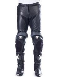 BELO LUCCA Lederhose schwarz/weiss lang 58 BELO LUCCA Lederhose schwarz/weiss lang 58