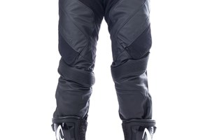 MACNA GUIDE Lederhose schwarz 60
