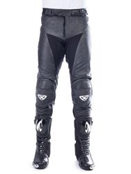 IXON FUELLER Lederhose schwarz/weiss 4XL IXON FUELLER Lederhose schwarz/weiss 4XL