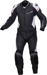 MACNA HYPER Lederkombi 2-teilig schwarz/weiss/grau 48